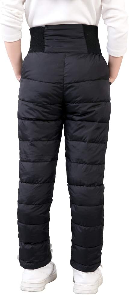 Girls Boys Snow Pants 2-9 Years old Thick Winter Warm Pants Girl Activewear Clothes