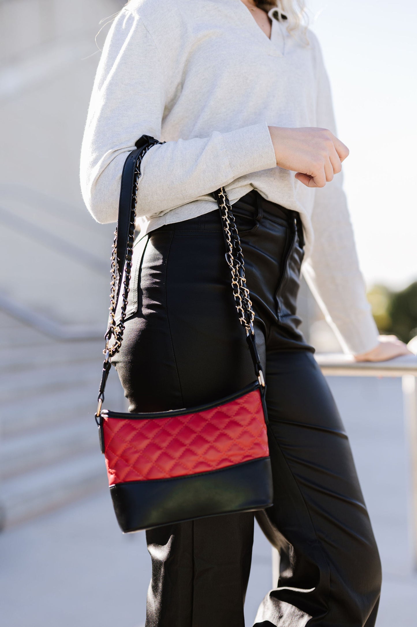 Campbell Quilted Crossbody Bag