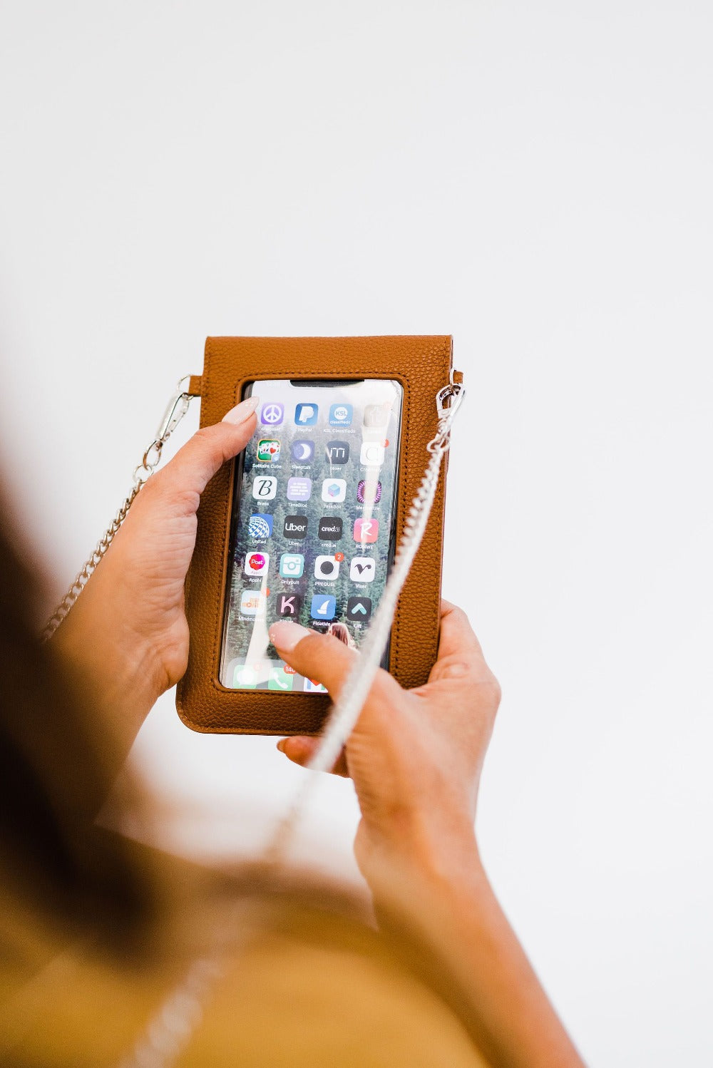 Airen See-through Wallet Crossbody