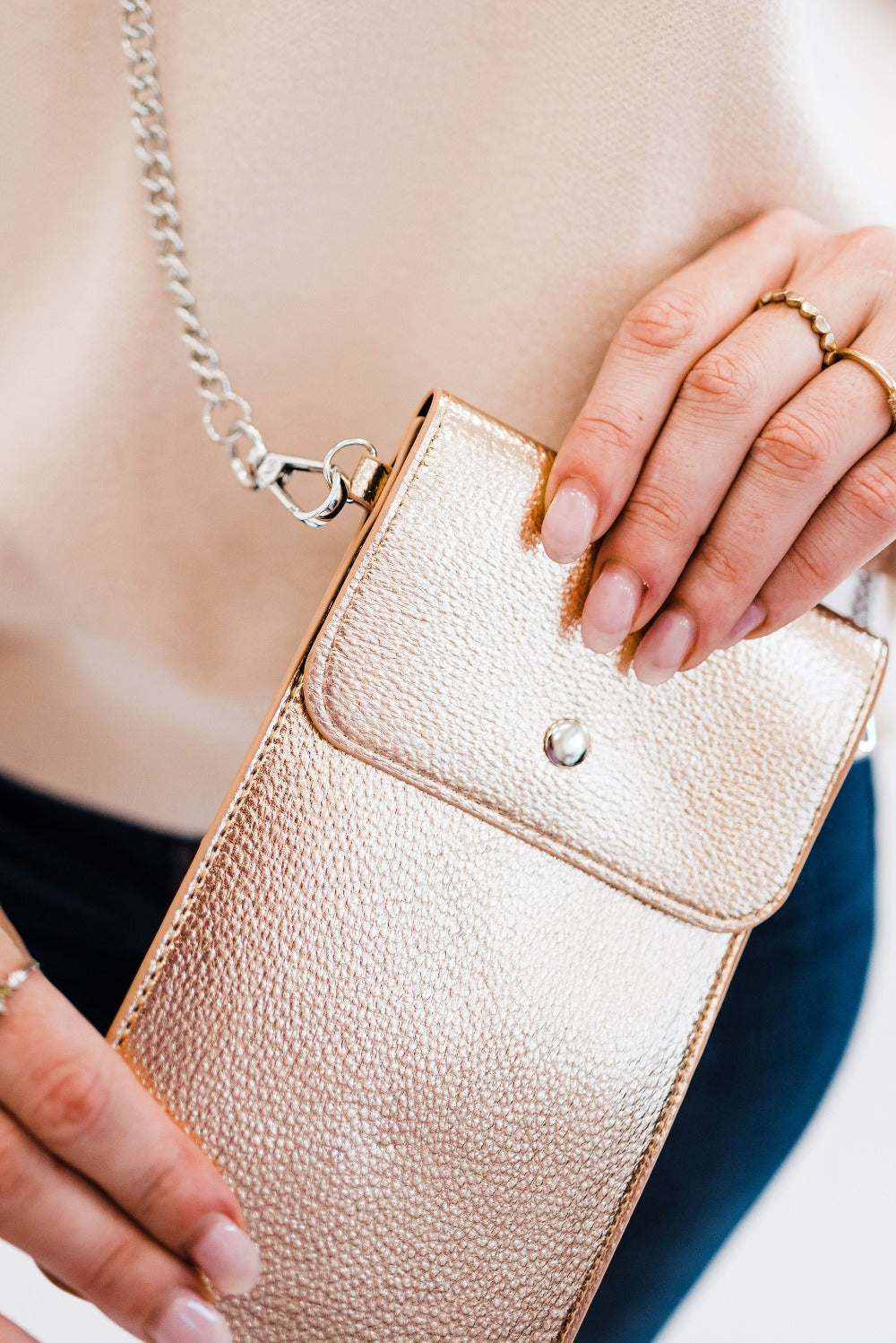 Airen See-through Wallet Crossbody